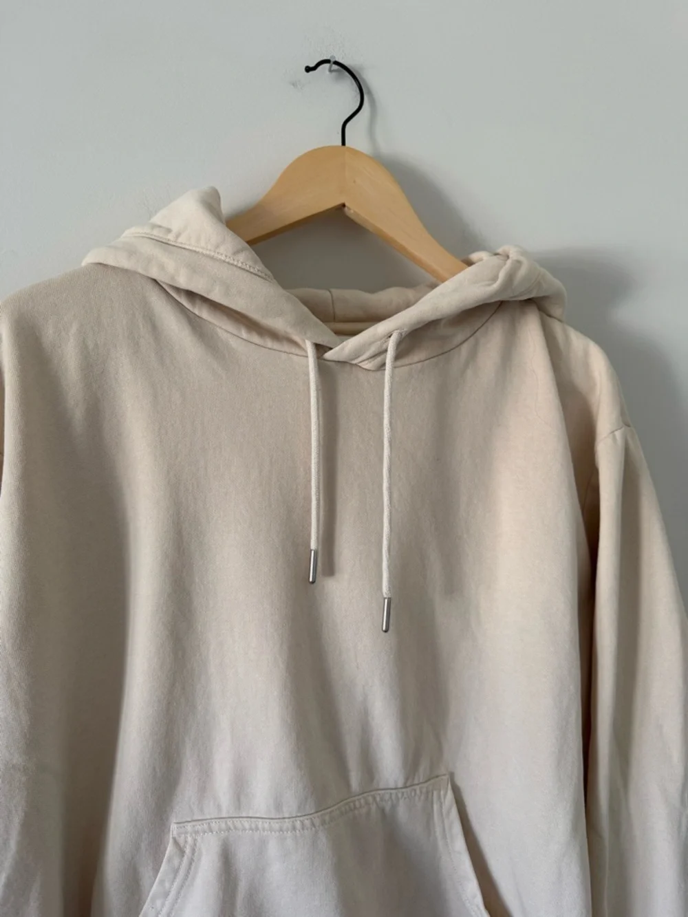H&M Beige Cream Hoodie (size medium) - Picture 2 of 5